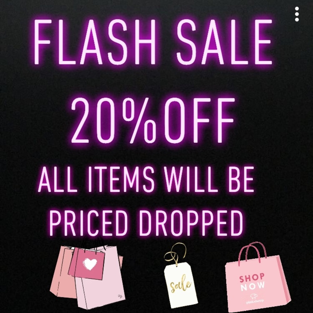 🎉Flash sale starting tonight
